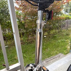 お譲り先決まりした　折りたたみ自転車 の画像