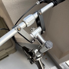 お譲り先決まりした　折りたたみ自転車 の画像