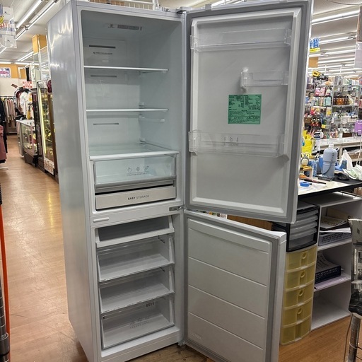 ☆ドリーム荒牧店☆ジモティー割引有☆【クリーニング済み】アイリスオーヤマ/2ドア冷蔵庫/IRSN-27A-W/274L/2022年製