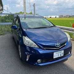 修復歴無し！車検8年11月！プリウスαハイグレードG！LEDヘッド純正ナビバックカメラETCの画像