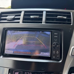 修復歴無し！車検8年11月！プリウスαハイグレードG！LEDヘッド純正ナビバックカメラETCの画像