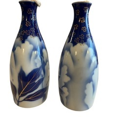深川製磁 酒器揃 徳利 お銚子 盃 お猪口 木箱付の画像