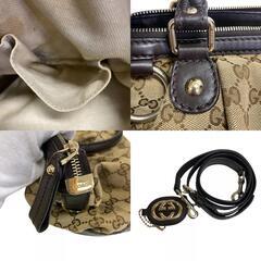 グッチ GUCCI ハンドバッグ GGキャンバス 2WAY 247902 ブラウンの画像
