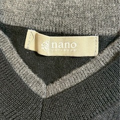 ②nano・universe セーターの画像