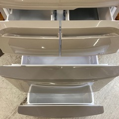 【愛品館江戸川店】保証充実 日立 2021年製 401L 5ドア冷凍冷蔵庫 R-K40RJTの画像