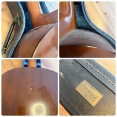 SHINANO Gut Guitar No.16604 15 信濃 Hケース付の画像