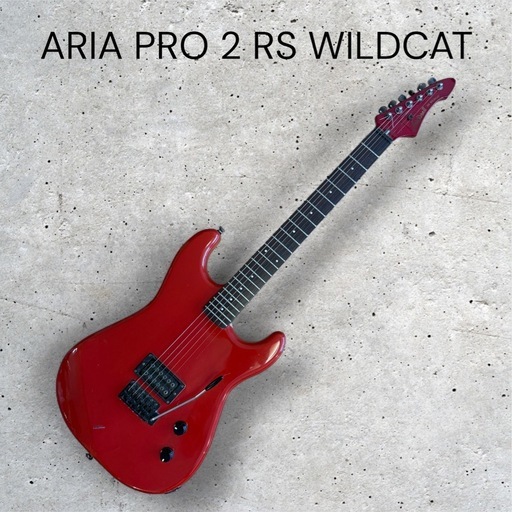 ARIA PRO 2 RS WILDCAT エレキギター アーム ケース他