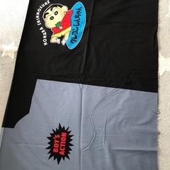 クレヨンしんちゃん　ハギレ　およそ120✖️140の画像