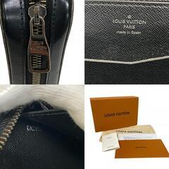ルイヴィトン LOUIS VUITTON クラッチバッグ モノグラム・エクリプス・キャンバス ジッピーXL M61698 ブラックの画像