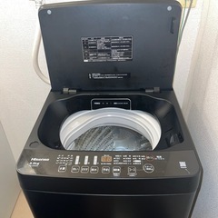 洗濯機（Hisense 5.5kg）の画像