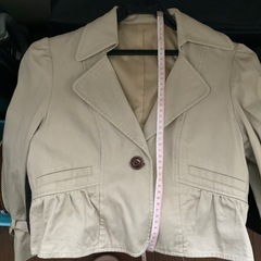 丈短めジャケット　レディースの画像