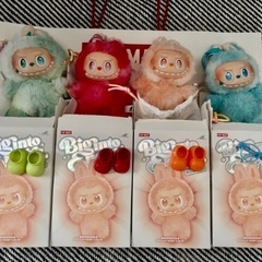 POP MART ラブブ / Labubu THE MONSTERS Big into Energy エナジー シリーズとTHE MONSTERS Let's Checkmateの5点セット！！の画像