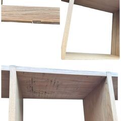 【レガストック川崎本店】無印良品 スタッキングシェルフセット 5段×4列 オーク材 チェスト・引き出しセットの画像