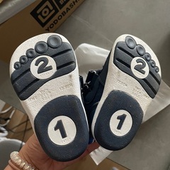 しまじろう 靴 ネイビーの画像
