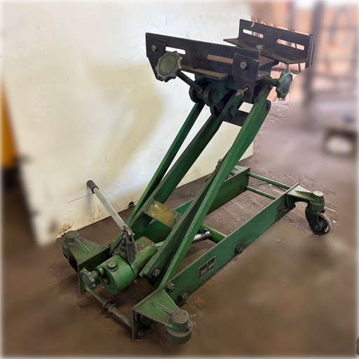 ミッションジャッキ／M-800／長崎ジャッキ／ 自動車整備／ トランスミッションジャッキ②