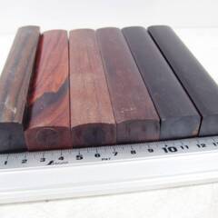 文鎮6本セット 15㎝　書道 絵画 用木製ペーパーウェイト長方形　習字道具　書き物　習字　材質不明　まとめ買い　教室の画像