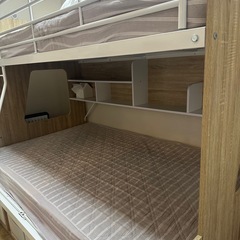現在中止　親子二段ベッド シングル＋セミダブル Lagos(ラゴス)の画像