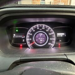 オデッセイ Gエアロ 車検2027年5月 112000km 黒  両側電スラ、フリップダウンモニターの画像