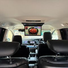 オデッセイ Gエアロ 車検2027年5月 112000km 黒  両側電スラ、フリップダウンモニターの画像