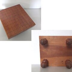 将棋盤 足付き 約31.7×34.1cm 高さ15.5cm 盤のみ ☆ 札幌市 北区 屯田 の画像