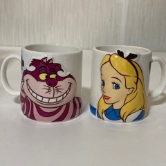 新品 ペアマグ アリス＆チェシャ猫 の画像