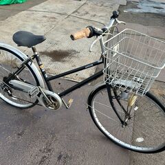 自転車　ギア付き　カゴ付き　通勤　通学　早い方優先の画像