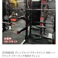 鬼　パワーラック　ディップスバーの画像