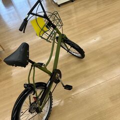 A-264★ジモティ割引あり★【リユースのサカイ野々市店】自転車　グリーンの画像