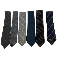 アルマーニ ARMANI ネクタイ ダンヒル ブランド ネクタイ 大量 まとめて 10本セット ブラックの画像