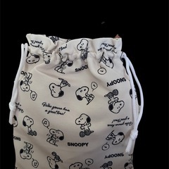 新品　SNOOPY スヌーピー　トートバッグ　ベージュの画像