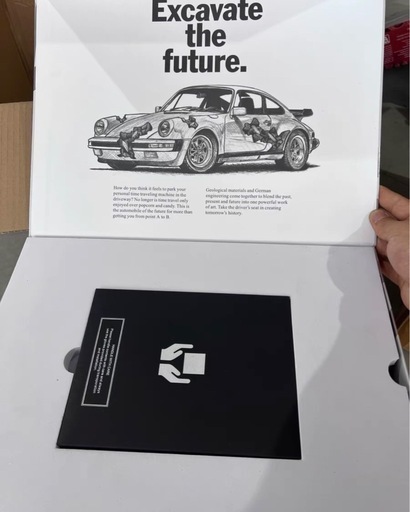 Daniel Arsham ERODED 911 TURBO Porsche Figure (Edition of 500)