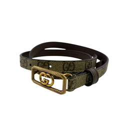 グッチ GUCCI ベルト GGスプリーム インターロッキングG 75/30 751556 グレーの画像