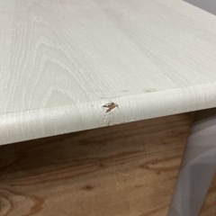 ローテブル✨木目調オシャレ🌷幅800mm奥行き600mm高さ360mm座卓長方形テーブル白ホワイトの画像