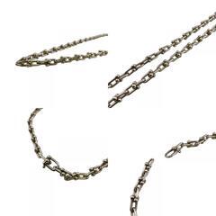 ティファニー TIFFANY&Co. ネックレス ハードウェア リンク ネックレス チェーン シルバーの画像