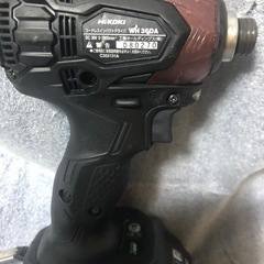 ②ハイコーキ36vインパクトドライバWH36DA中古美品、本体のみの画像