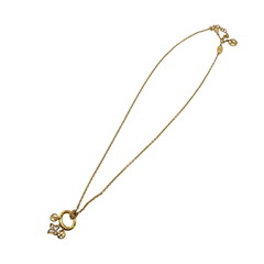 ルイヴィトン LOUIS VUITTON ネックレス コリエマイブルーミングストラス モノグラムフラワー LVサークル M00592 ゴールドの画像