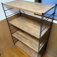 美品☆おしゃれラックの画像