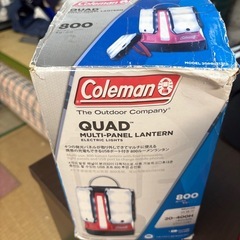 コールマン　電池式　ランタンの画像