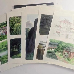 ジブリ美術館専用:宮崎駿の退職活動 キャラクターグッズの画像