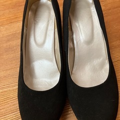 パンプスL Lサイズ　黒の画像