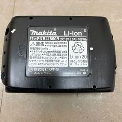 makita マキタ バッテリー BL1860B 6.0ah③ (D6617maxYM)の画像