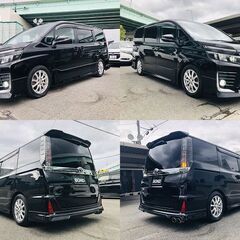H26　トヨタ　ヴォクシー 【福岡自社ローンBOND】保証人無・頭金無・GPS無・人柄重視・代車費無料・納車費無料・ LINE相談・他店で断られた方、大歓迎!!!!の画像