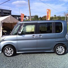 車検R９年1月まで！コミコミ価格！ディーラー車！ダイハツタントカスタムXSA　左側パワースライドドアの画像