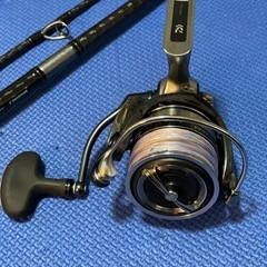 18カルディアDRAGGER Xリールとロッドのセットの画像