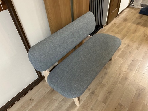 ニトリ 椅子２脚、ベンチのみ　リラックスワイド