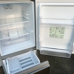 ■アクア 2ドア冷凍冷蔵庫 126L 2021年製■AQUA AQR-13K 単身向け冷蔵庫 1人用2ドア冷蔵庫の画像