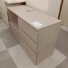 ★リユースのサカイ千葉中央店★  レンジ台  H76×D47×W120 クリーニング済み TC4796の画像