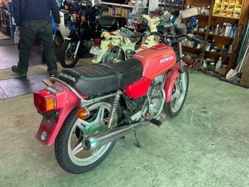 三島郡島本町　ホンダ　CB125T 旧車　レストア　などに　大阪府　現車確認OK