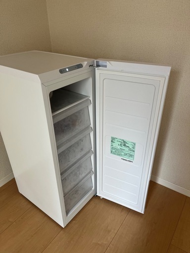 スリム冷凍庫　80L アイリスオーヤマ