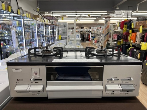【ジャングルジャングル岸和田和泉インター店】ノーリツ ガステーブル NG80QVM 2020年製 プロパンガス用 LPガス用 NORI
